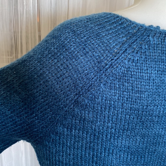 Bluecrush big heart pullover sweater knit! Size XL - Picture 8 of 16